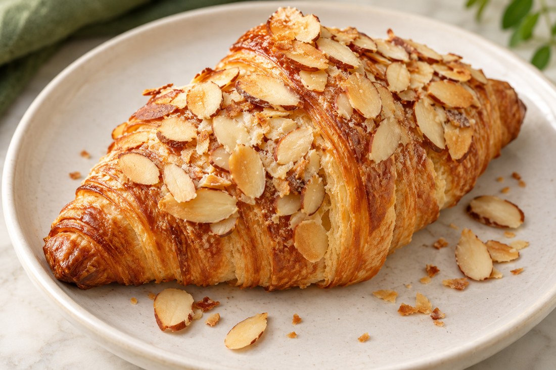Nut topped pastries
